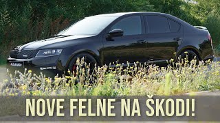 NOVE FELNE NA ŠKODI legle 19ice [upl. by Jana]