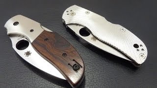 Spyderco Fit and Finish Discussion  Golden CO vs Taiwan [upl. by Enimisaj]