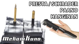 Presta VS Schrader Valve for Newbie Bikers [upl. by Rann]