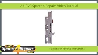 Fullex Door Lock Case Latch Reversal [upl. by Marylinda]