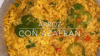 Arroz con azafrán😋 [upl. by Panaggio]