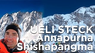 Annapurna Shishapangma Ueli Steck controverse sommet Rodolphe Popier montagne alpinisme montagne [upl. by Ahsiken527]