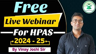 HPAS 202425  Free Live Webinar  CivilsTap Himachal [upl. by Eilatan]