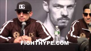 DANNY GARCIA DISCUSSES WIN OVER LAMONT PETERSON quotI FOUND A WAY TO WINYOU CANT SCORE DANCINGquot [upl. by Suanne]