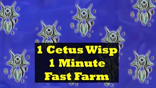 Easily Farm Cetus Wisps In Minutes Without Any Effort In Warframe [upl. by Esilanna]