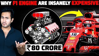 Why Does An F1 Racing Car ENGINE Cost ₹800000000 [upl. by Angadresma]