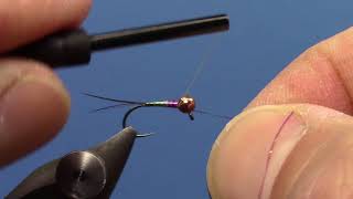 Fly Tying  Jig Perdigon Nymph [upl. by Dnalhsa]