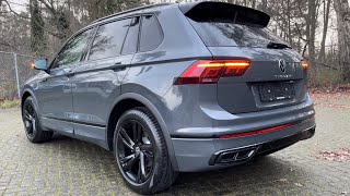 Volkswagen NEW Tiguan RLine 2023 in 4K Dolphin Grey 19 Inch Valencia walk around amp detail Inside [upl. by Nairde]