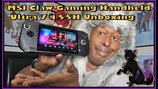 MSI Claw Gaming Handheld Ultra 7 155H Unboxing [upl. by Clyde]