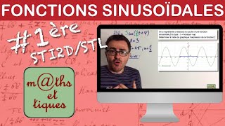 Déterminer lexpression de fonctions t ↦ Acos𝛚t  𝛗 et t ↦ Asin𝛚t  𝛗  Première STI2D  STL [upl. by Coke]