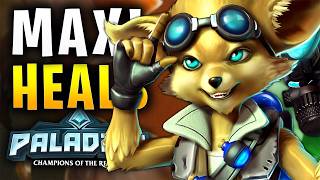 GOD TIER HEAL OUTPUT  Paladins Pip Gameplay Build [upl. by Halas147]