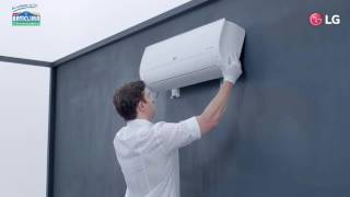 Installation Climatiseur Smart Inverter LG [upl. by Nirol]