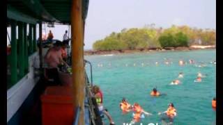 Snorkeling trip nearby islands around Koh Chang Trat Thailand [upl. by Hawker]