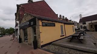 Dewsbury Market Saturday afternoon Then a walk to Ossett on Cycle track [upl. by Kimber463]