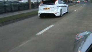 Pumaspeed Focus RS decat exhaust drive by [upl. by Bayard]