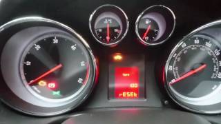 Vauxhall Insignia Service Warning Reset How To Diy [upl. by Enyallij781]