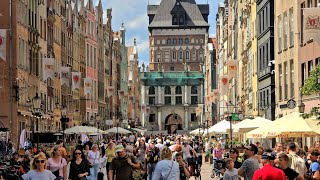 Gdańsk From the Outbreak of WWII to a Vibrant City in 2024 • Poland 4K [upl. by Ydnab]