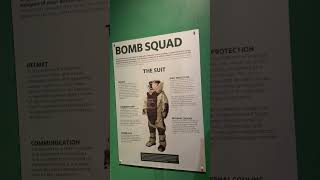 Bomb squad suit Alcatraz museum pigeon forge [upl. by Roscoe]