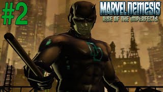 Marvel Nemesis Rise of the Imperfects PARTE 2  O DEMOLIDOR TÁ DOIDÃO [upl. by Janenna499]