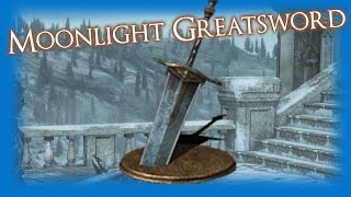 Dark Souls 3  MOONLIGHT GREATSWORD Weapon Review [upl. by Gathers]