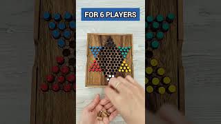 Chinese Checkers  Wooden box for travel  Classic board game  Logica Giochi [upl. by Orbadiah]