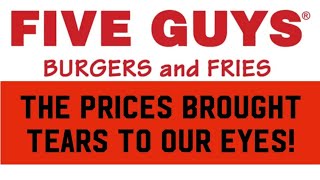 Five Guys Burgers  Tasty but pricey [upl. by Bertrando456]