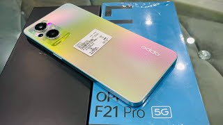 Oppo F21 Pro 5G UnboxingFirst Look amp Review  Opoo F21 Pro 5G Price Specifications amp Many More 🔥 [upl. by Pessa]