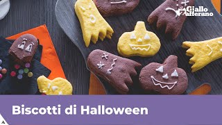 BISCOTTI DI HALLOWEEN FACILI E VELOCI [upl. by Wilsey264]