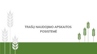 1 Kaip prisijungti norint įvesti duomenis apie panaudotas trąšas ir kalkinamąsias medžiagas [upl. by Dinesh]