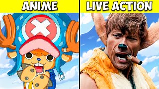 50 Changes Between One Piece Live Action amp Anime [upl. by Shaughnessy]