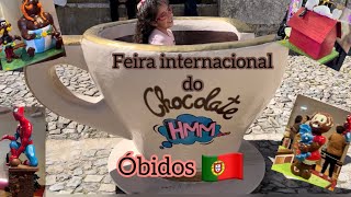 Feira internacional do chocolate  Óbidos 🇵🇹 [upl. by Lytsirk]