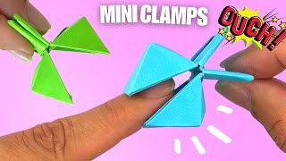 Origami Paper Pincers  Paper craft  moving paper toys  How to make paper pliers [upl. by Barthel]