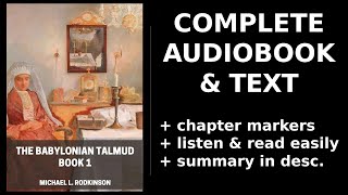 Babylonian Talmud Book 1 12 ❤️ By Michael L Rodkinson FULL Audiobook [upl. by Pharaoh]