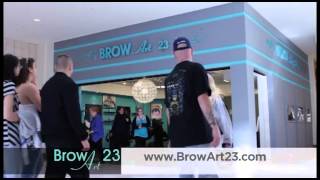 Brow Art 23  The Professionals of Eyebrow Threading [upl. by Odnalro470]