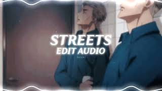 streets  doja cat edit audio [upl. by Sondra]