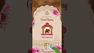 Hotel Opening Ceremony Invitation Video  Grand Opening Invitation Video  Invito AI1177 [upl. by Enuahs351]