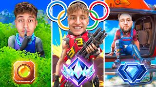 OLIMPIADA YOUTUBERÓW do UNREAL w Fortnite Remix [upl. by Elleved]