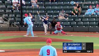 NJCAA REGION 16 BASEBALL TOURNAMENT 2024  St Louis CC vs JeffCo  51024 [upl. by Bowden596]