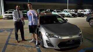 Buying a Scion FRS IN CASH  DREAM CAR [upl. by Erdna148]