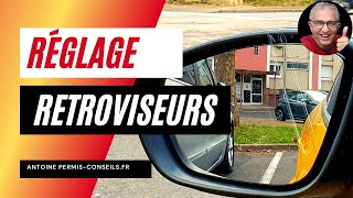 COMMENT RÉGLER LES RÉTROVISEURS  cours théorique 104 [upl. by Wenona907]