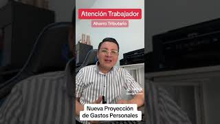 PROYECCIÓN DE GASTOS PERSONALES [upl. by Noffets]