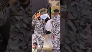 Beautiful Hajri Aswad  Khana Kaba kaaba military makkahlive army makkahlivenow taarab [upl. by Haggai]