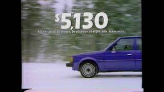 1980 Plymouth Horizon quotDear OPECquot TV Commercial [upl. by Morgana]