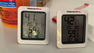 ThermoPro TP50 Digital Hygrometer Indoor Thermometer Room Thermometer and Humidity Gauge Review [upl. by Delano828]