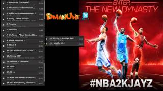 NBA 2K13 Soundtrack Announced NBA2KJAYZ [upl. by Tobe]