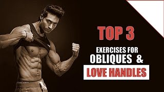 Top 3 Exercises to Develop Obliques amp Burn Love Handles Fat  Guru Manns Pick [upl. by Azilem]