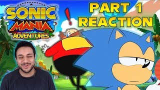 Sonic Mania Adventures Part 1  First Reaction [upl. by Ruhtracm260]