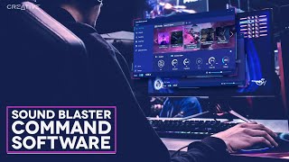 Sound Blaster Command Software Walkthrough [upl. by Ahtnammas987]