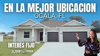 Casa con mejor ubicacion en Ocala Fl con interés de 399 con FHA😱 [upl. by Jacob]