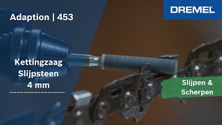 Dremel 453JA Kettingzaagslijpsteen met werkdiameter van 4 mm [upl. by Miko847]